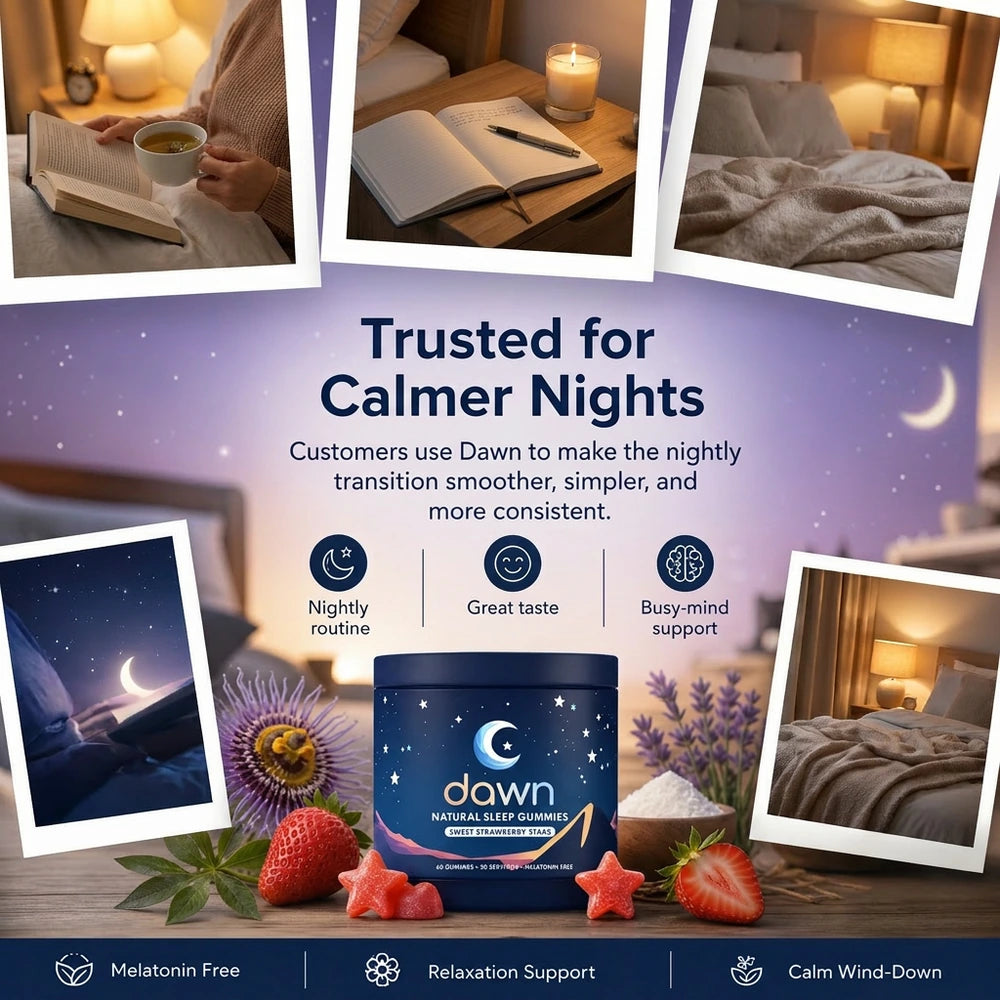 Dawn Sleep Gummies - melatonin-free bedtime support