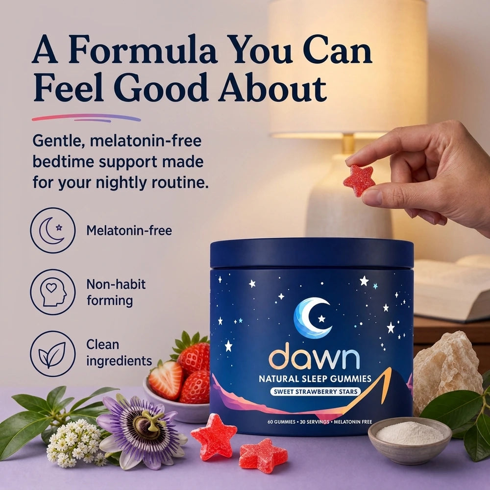 Dawn Sleep Gummies - melatonin-free bedtime support