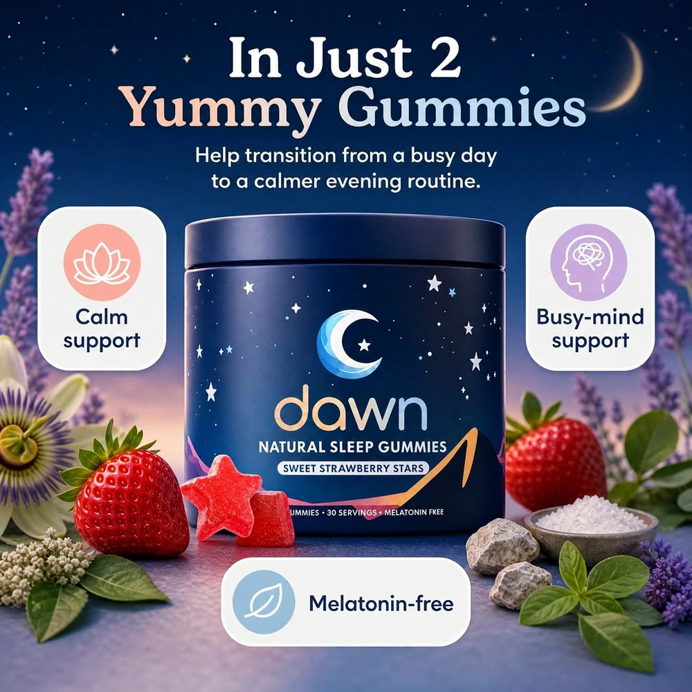 Dawn Sleep Gummies - melatonin-free bedtime support