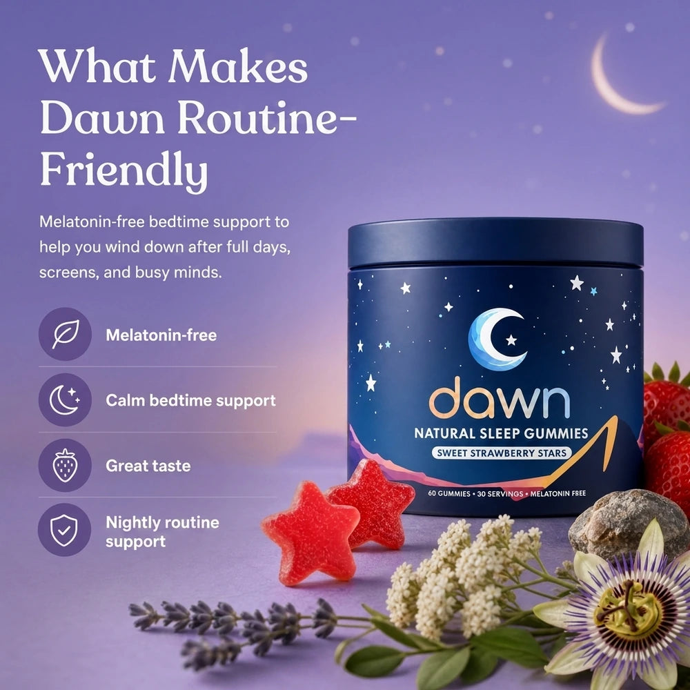 Dawn Sleep Gummies - melatonin-free bedtime support