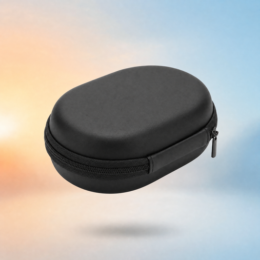 Dawn Band storage case on dawn sky gradient