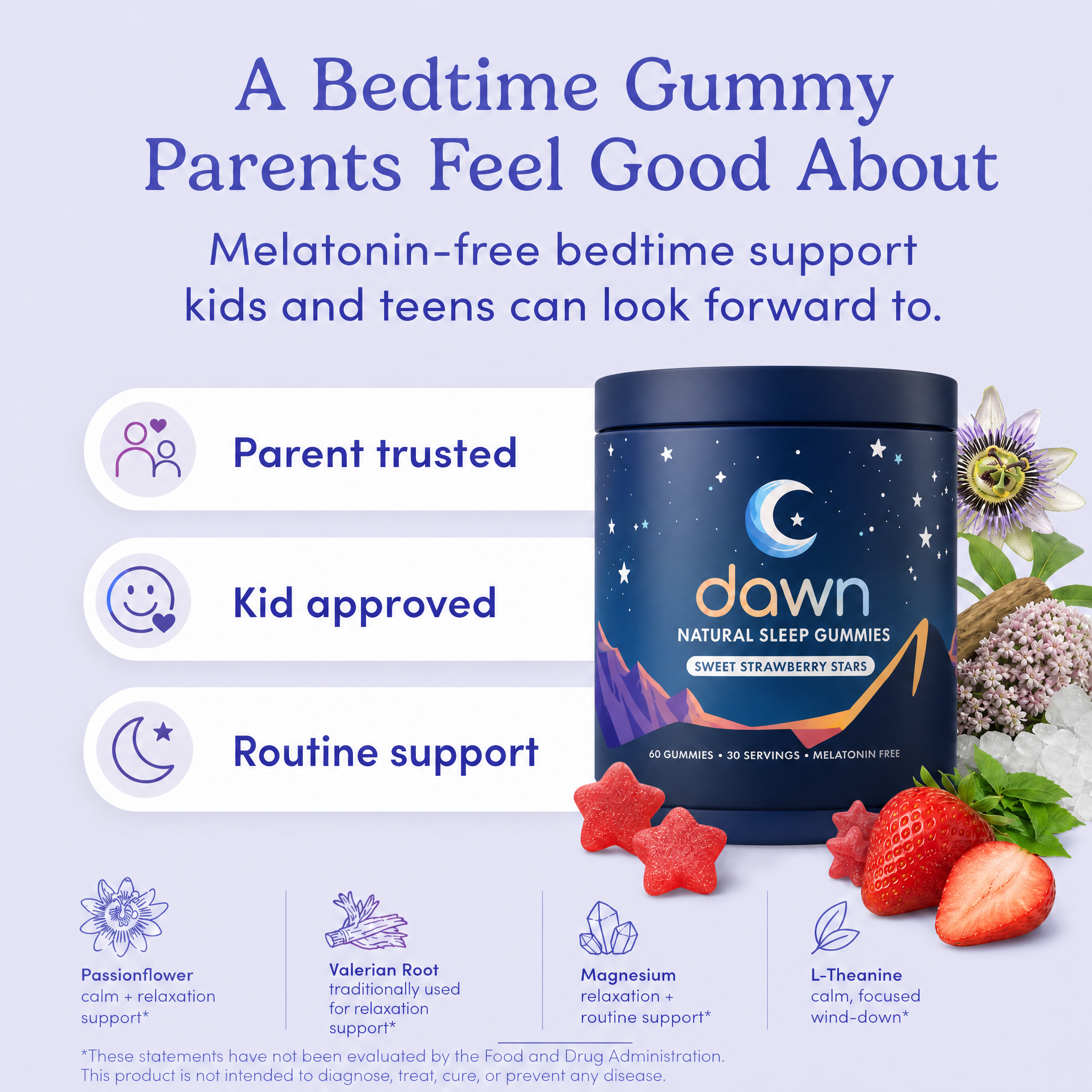 Dawn Sleep Gummies For Kids