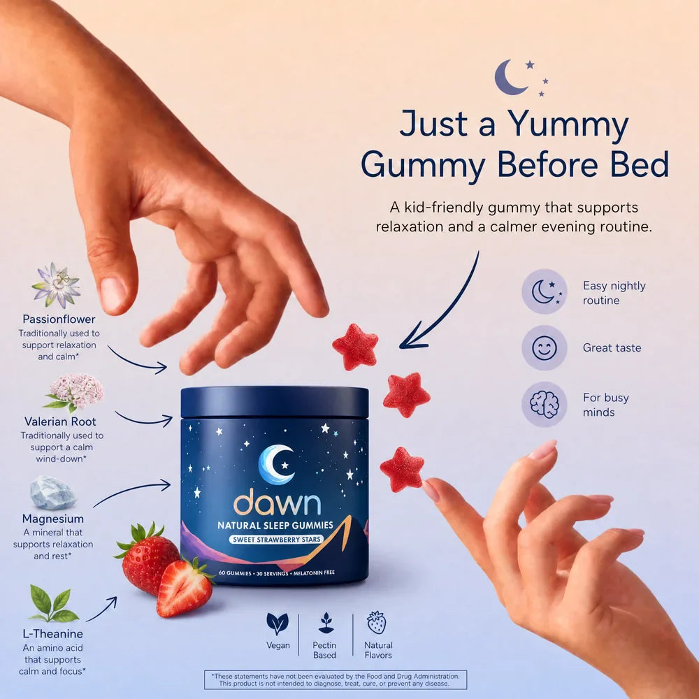 Dawn Sleep Gummies For Kids