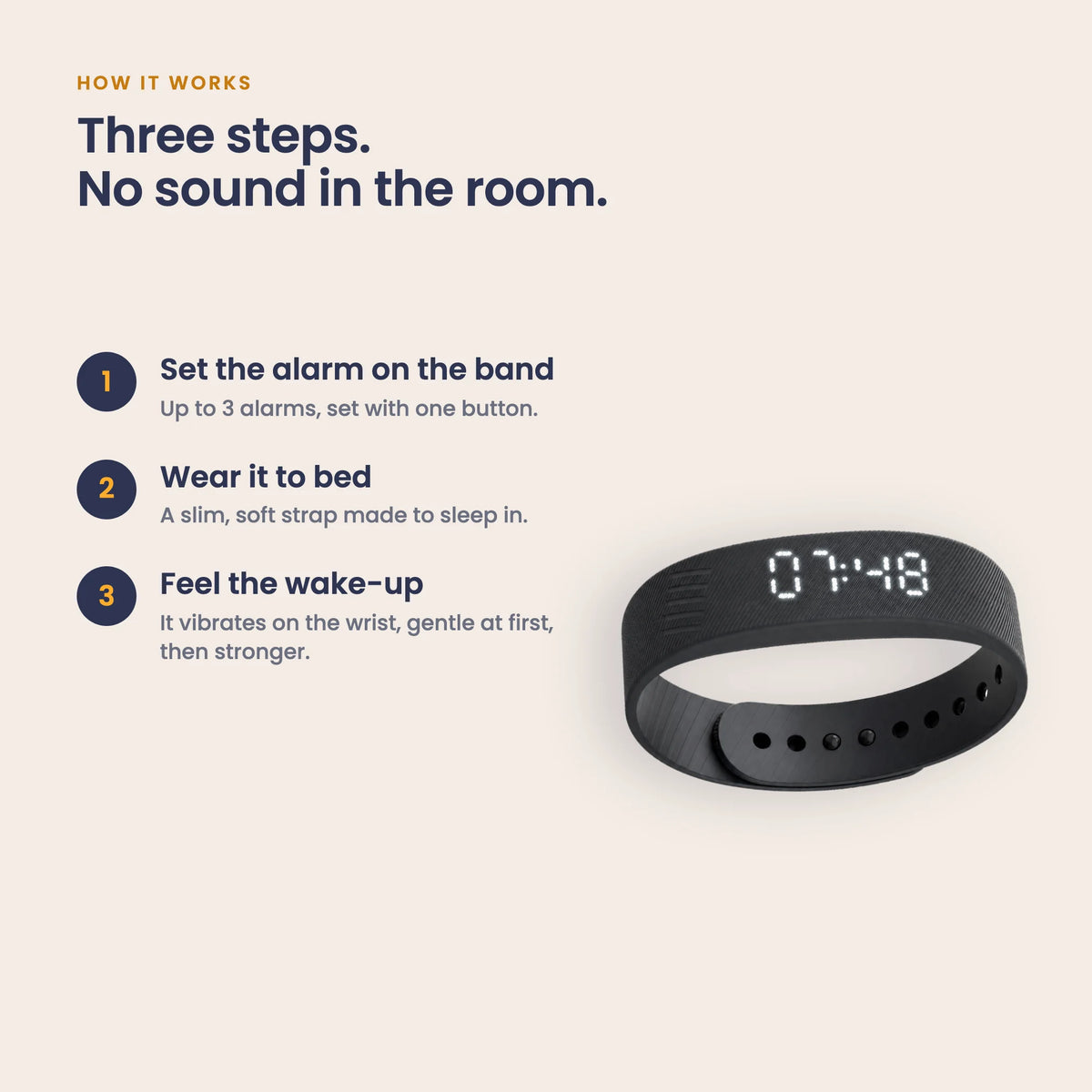 How Dawn Wake Band works in three steps