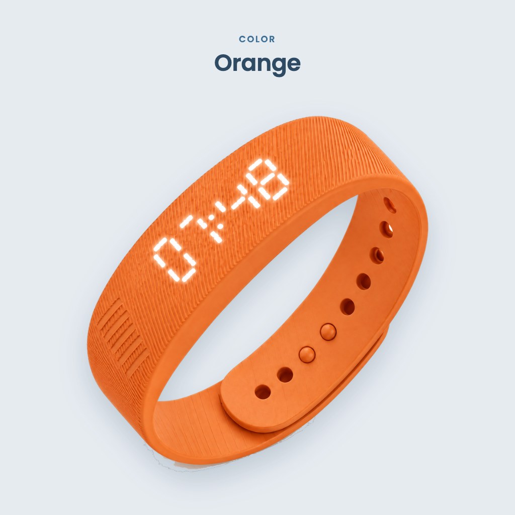 Dawn Wake Band in Orange