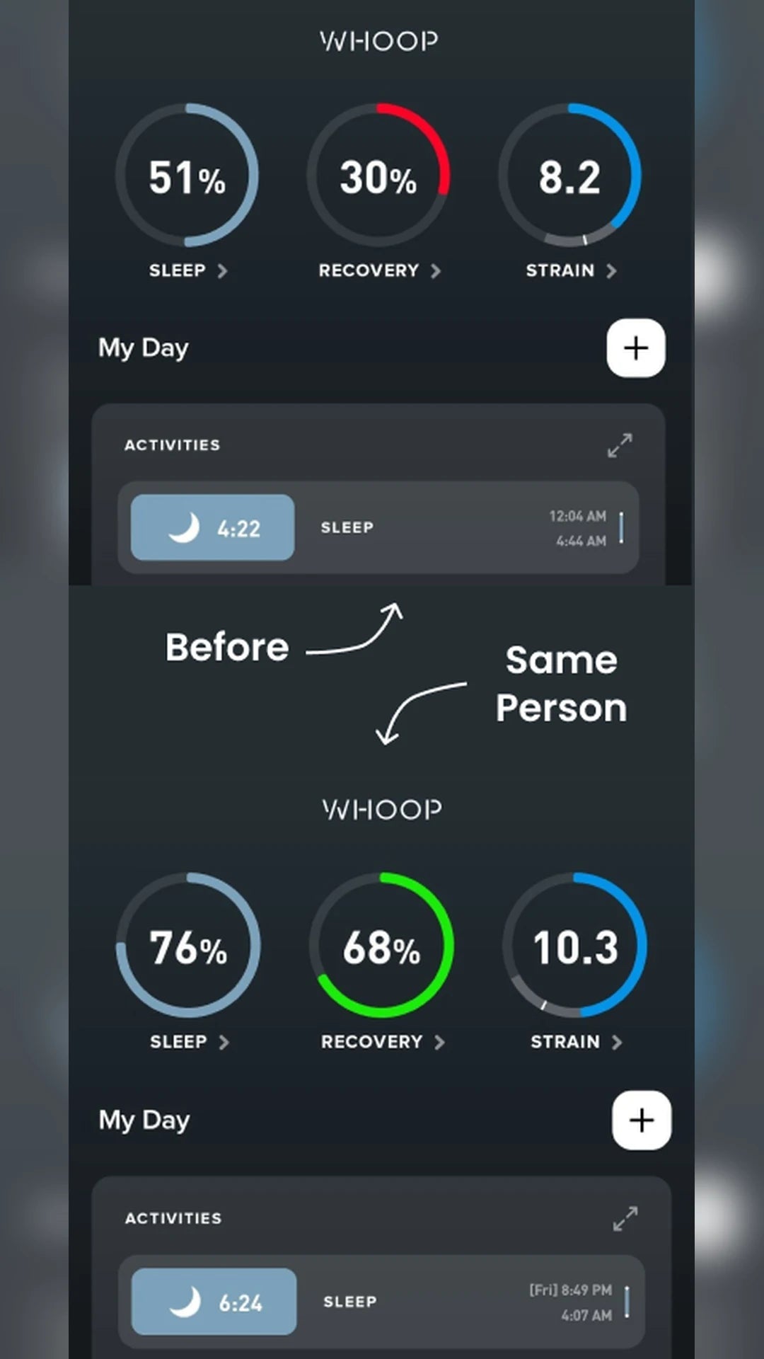 Dawn sleep results screenshot 09
