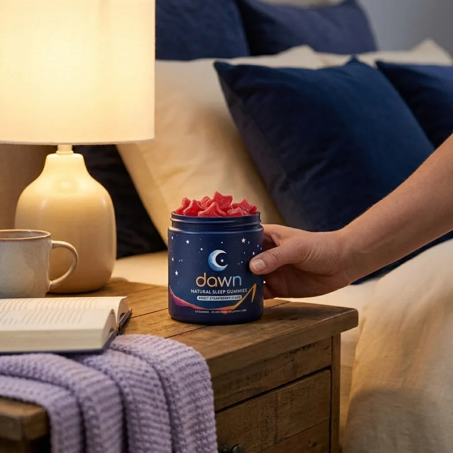 Adult with bedtime dread starting a gentle predictable bedtime routine